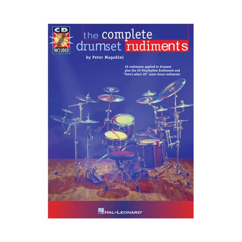 Hal Leonard HL06620016 The Complete Drumset Rudiments Book/CD